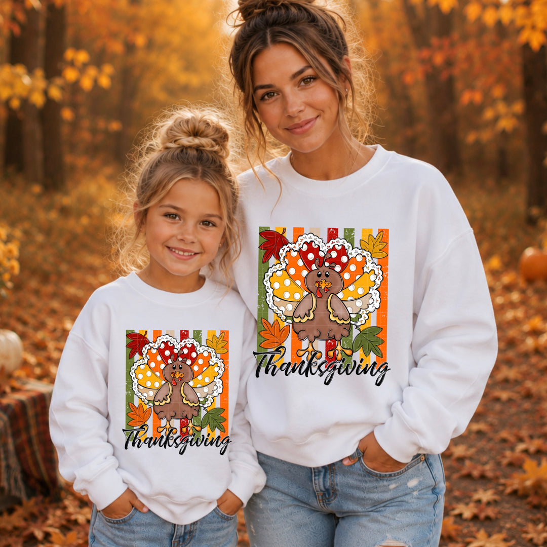 Thanksgiving Turkey DTF Print