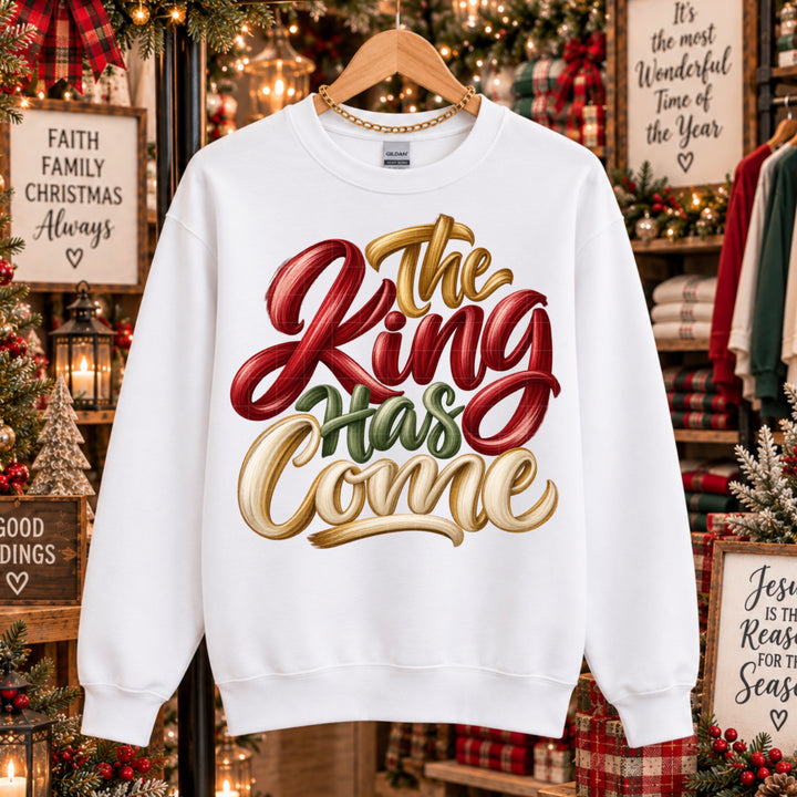 The King Has Come DTF Print