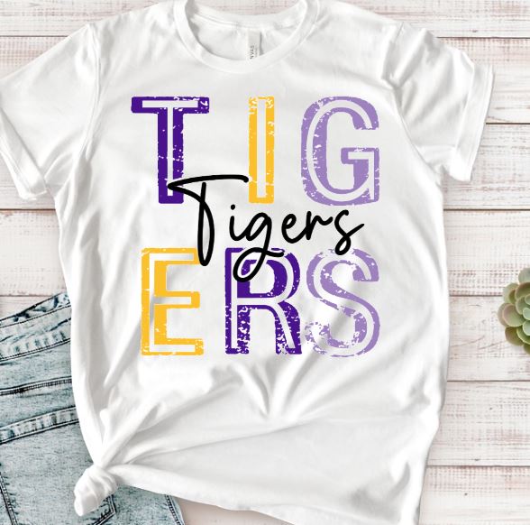 Tigers DTF Print