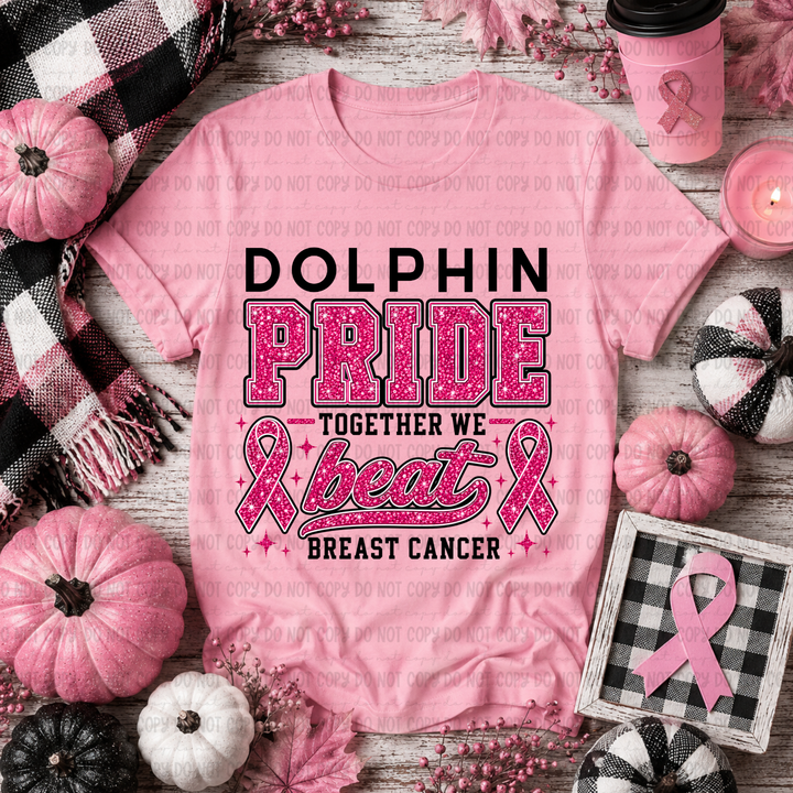 Together We Beat Cancer Mascots DTF Print