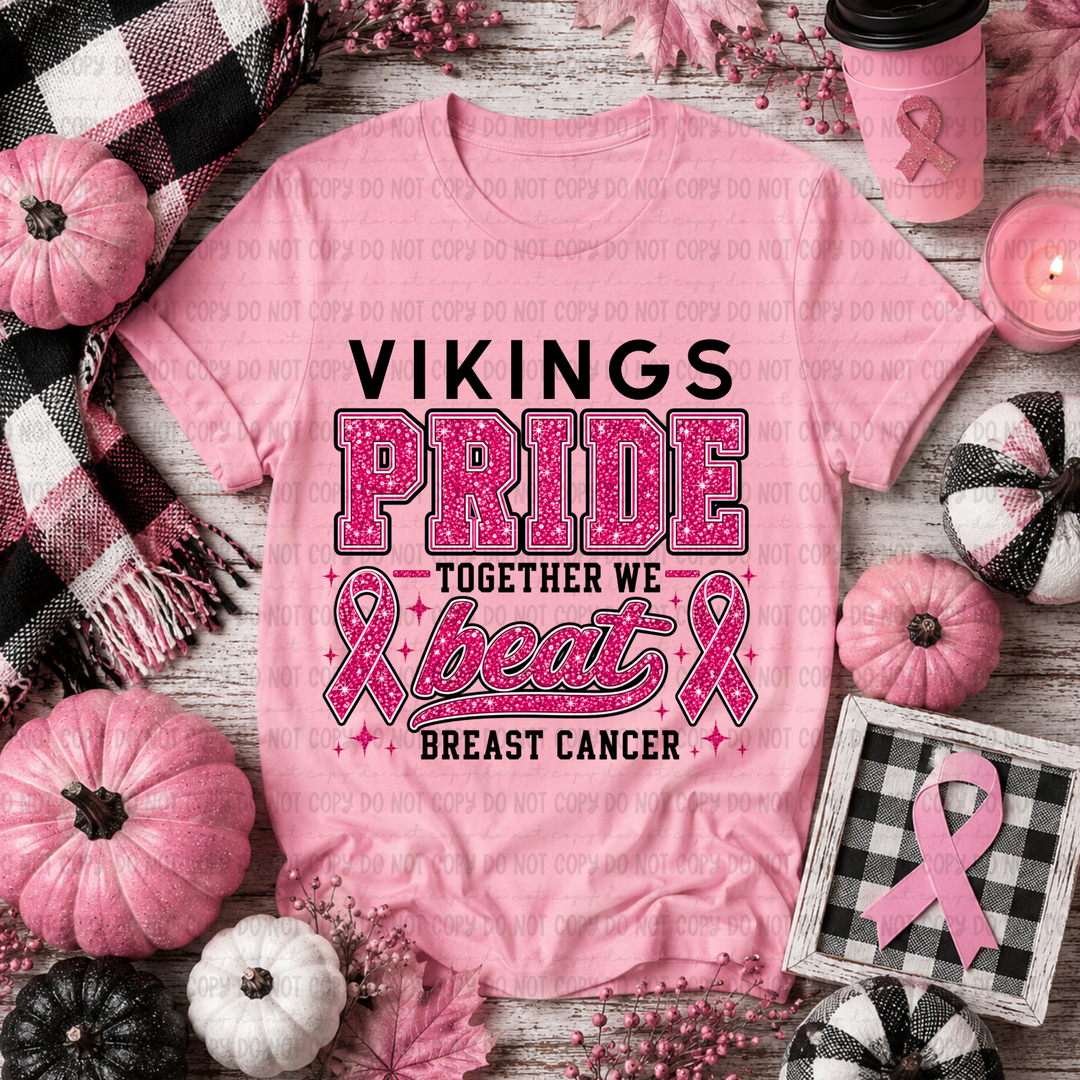 Together We Beat Cancer Mascots DTF Print