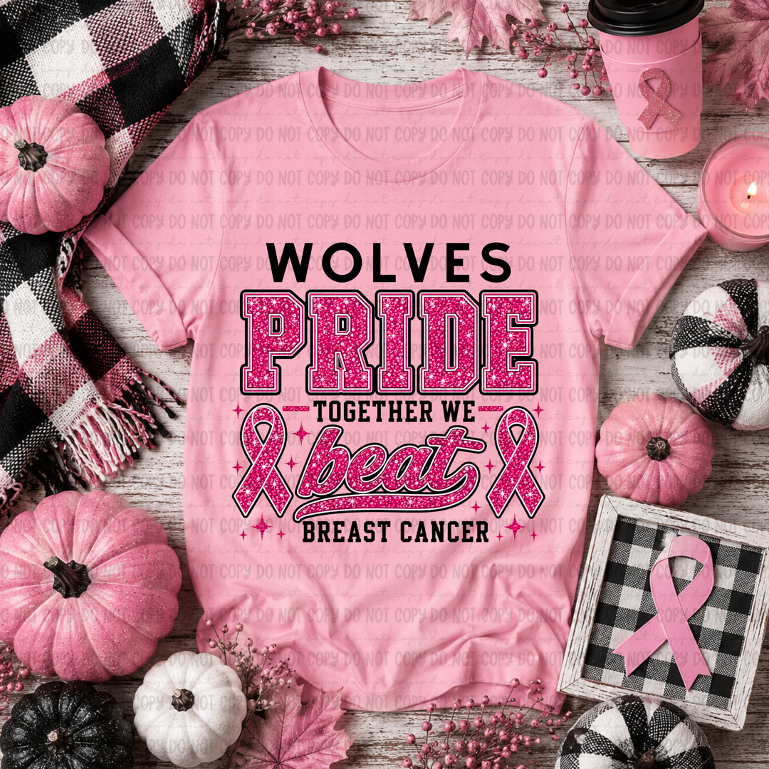 Together We Beat Cancer Mascots DTF Print