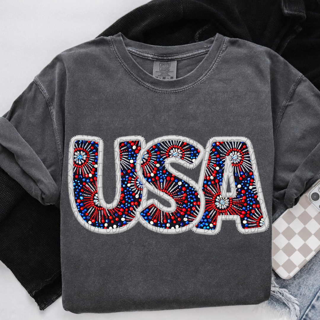 USA Beads DTF Print