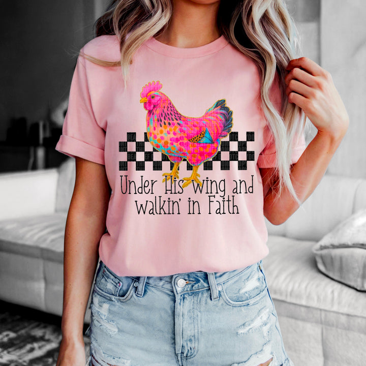 Under His Wing DTF Print