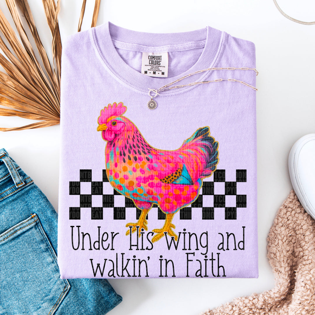 Under His Wing DTF Print