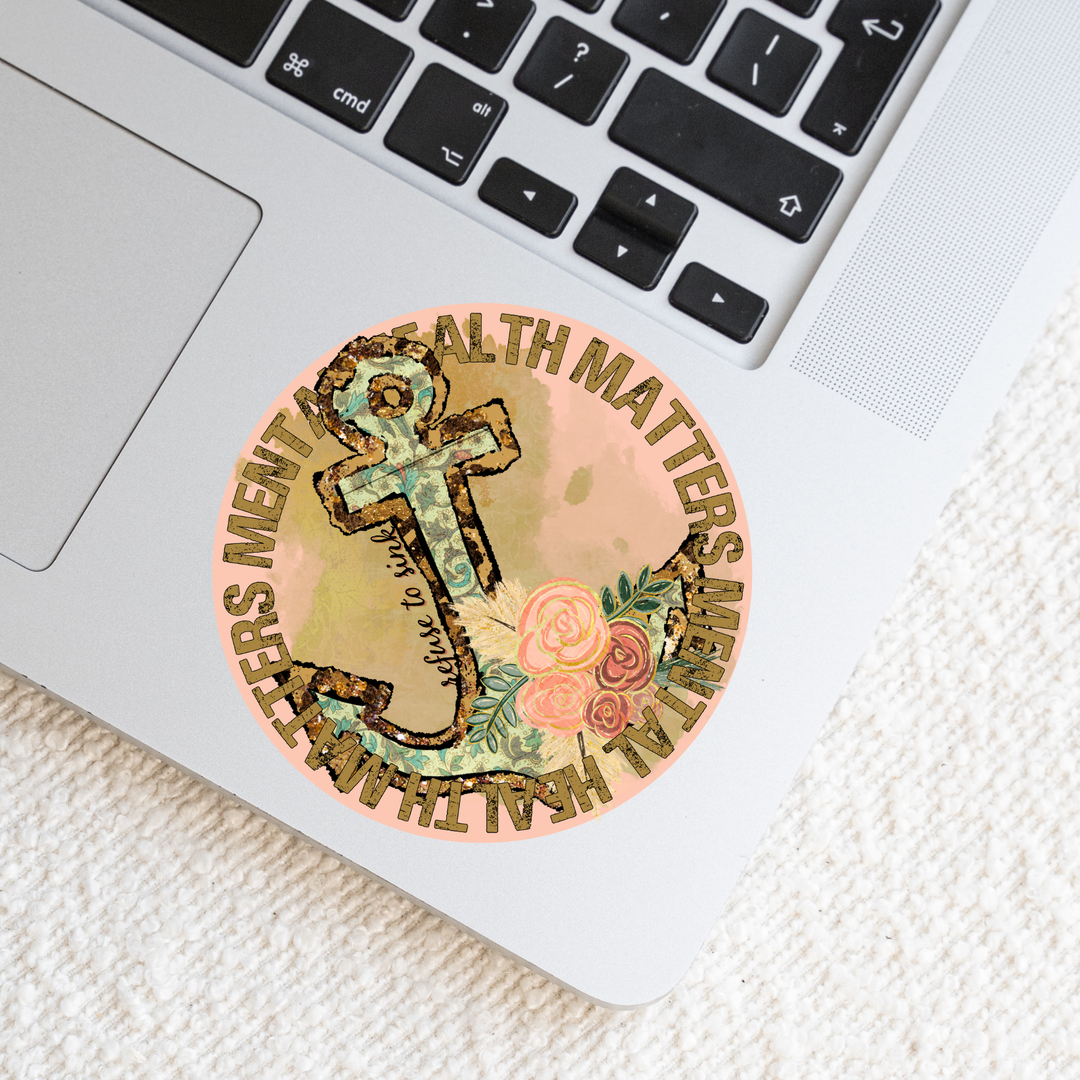 Mental Health Matters Die Cut Stickers