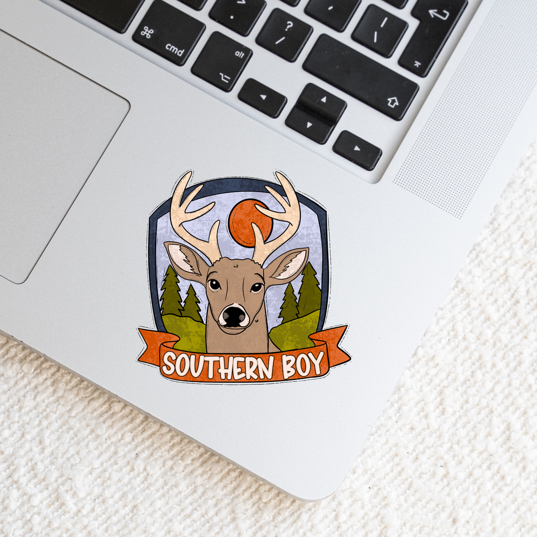 Southern Boy Die Cut Stickers