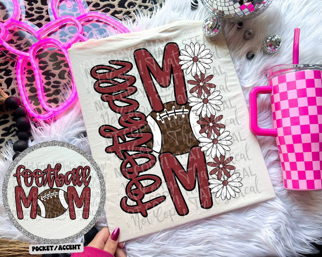Football Mom DTF Print