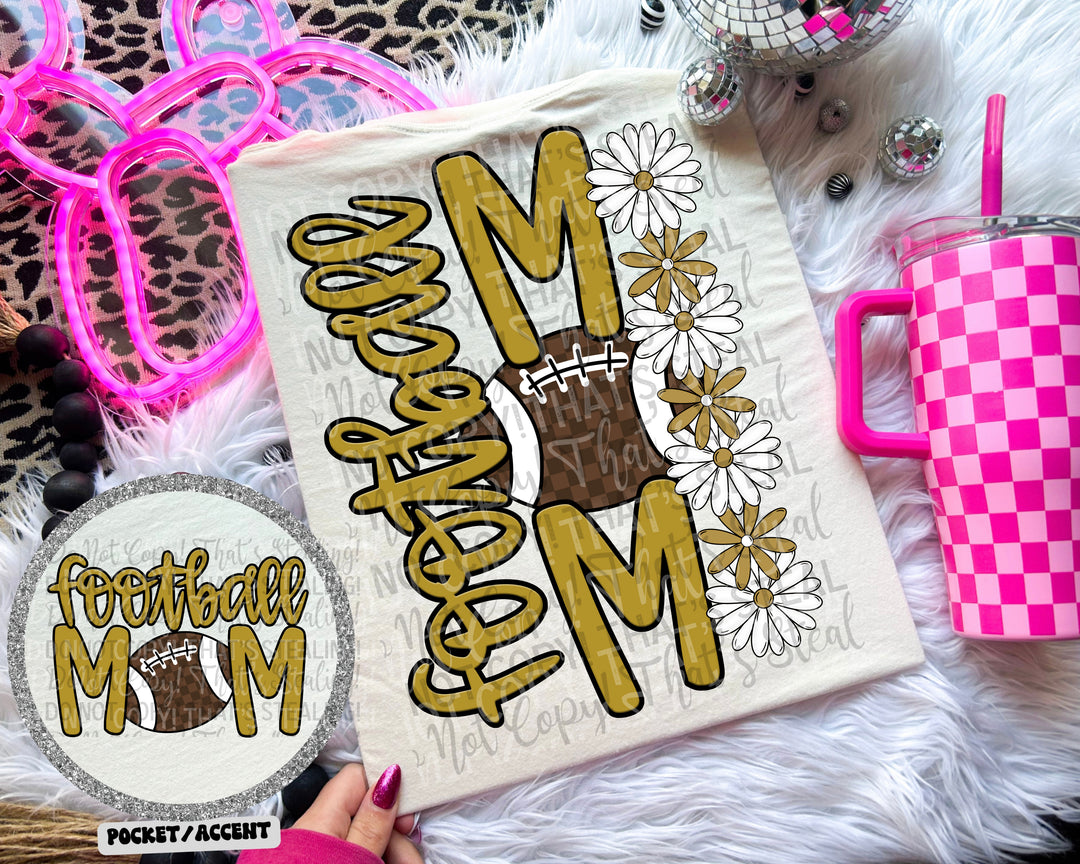 Football Mom DTF Print