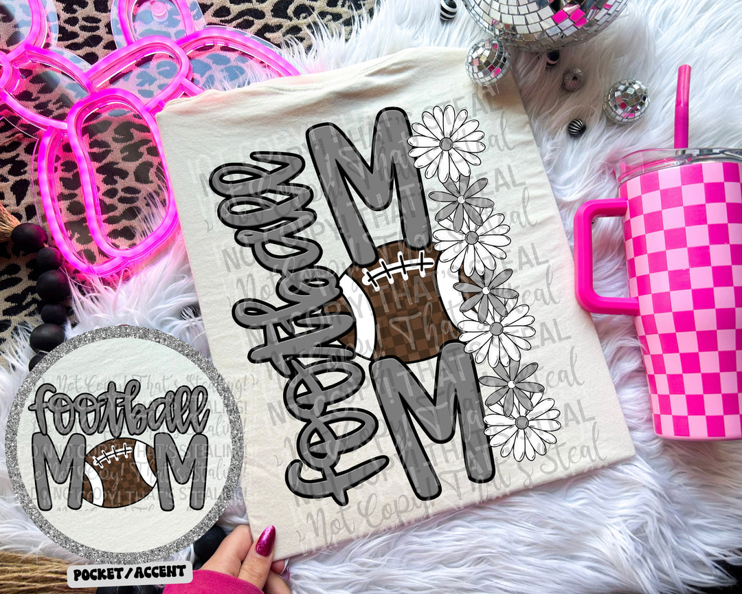 Football Mom DTF Print