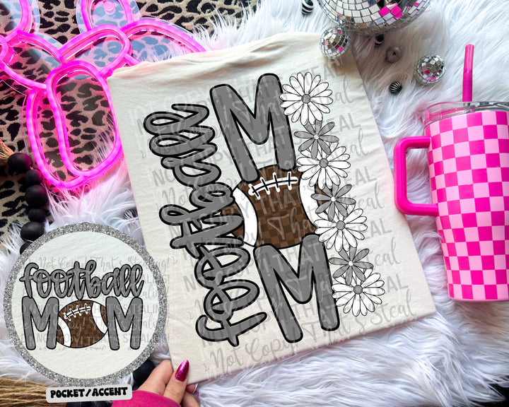 Football Mom DTF Print