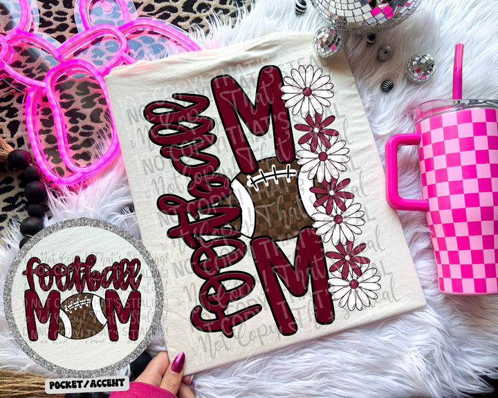 Football Mom DTF Print