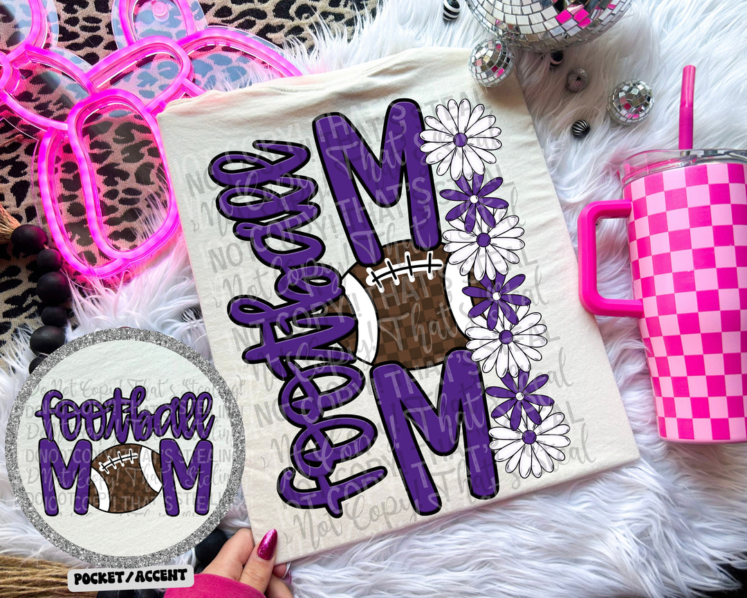 Football Mom DTF Print