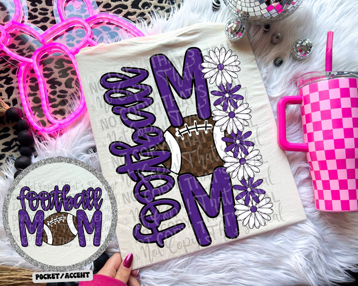 Football Mom DTF Print