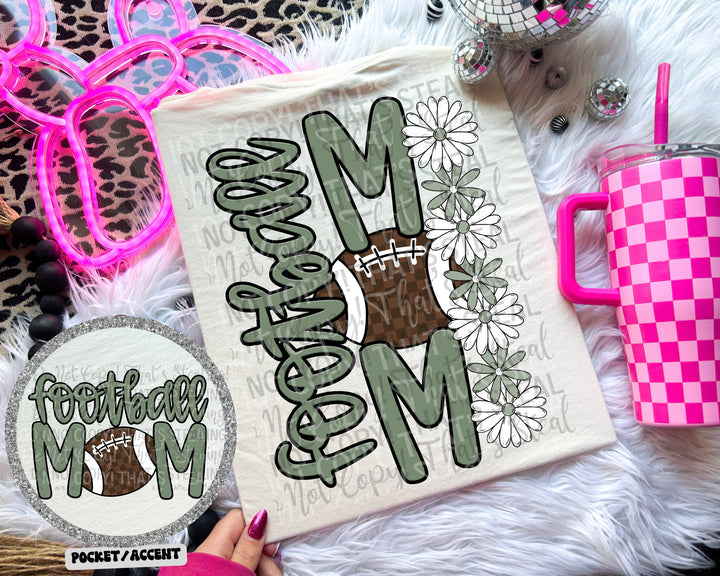 Football Mom DTF Print