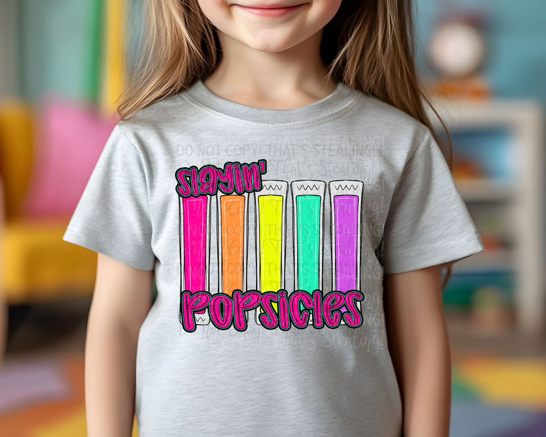 Slayin Popsicles DTF Print
