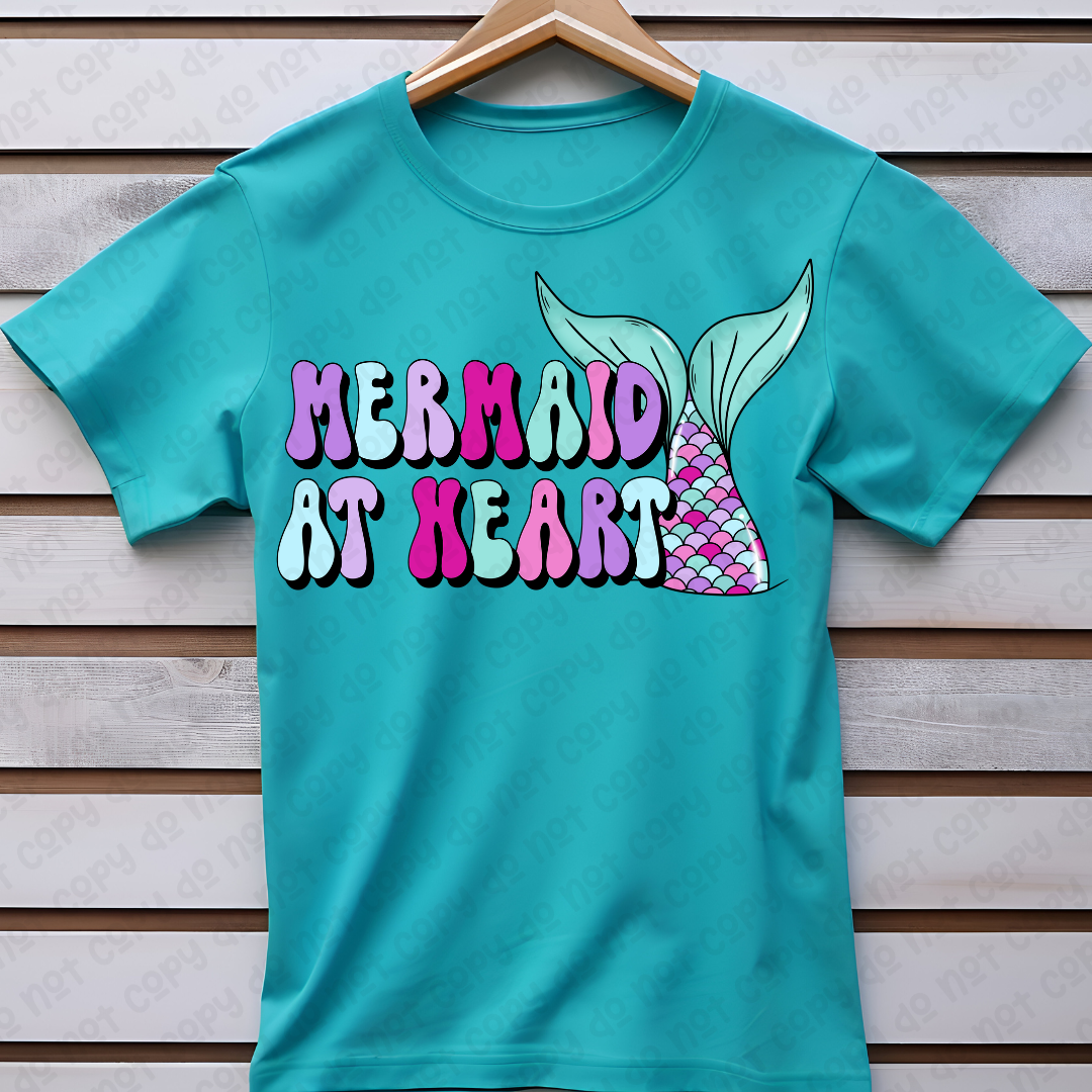 Mermaid at Heart DTF Print