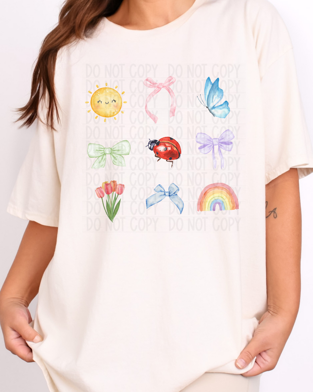Hello Spring DTF Print