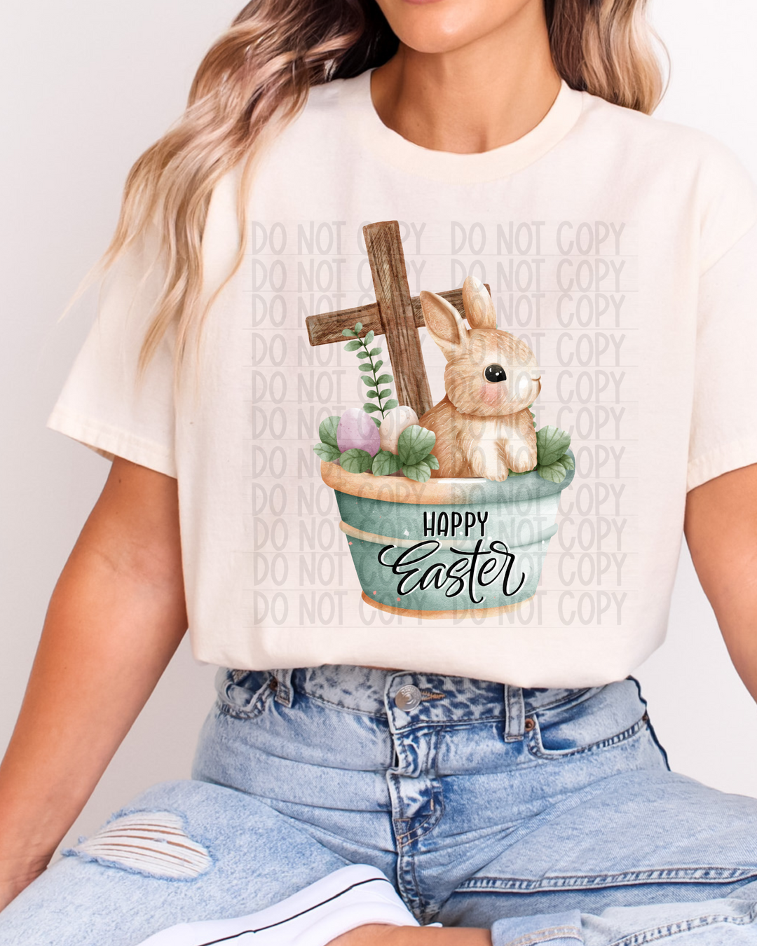 Happy Easter DTF Print