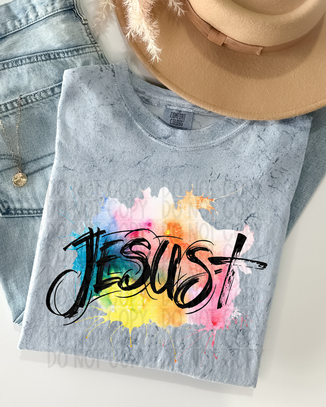 Jesus DTF Print