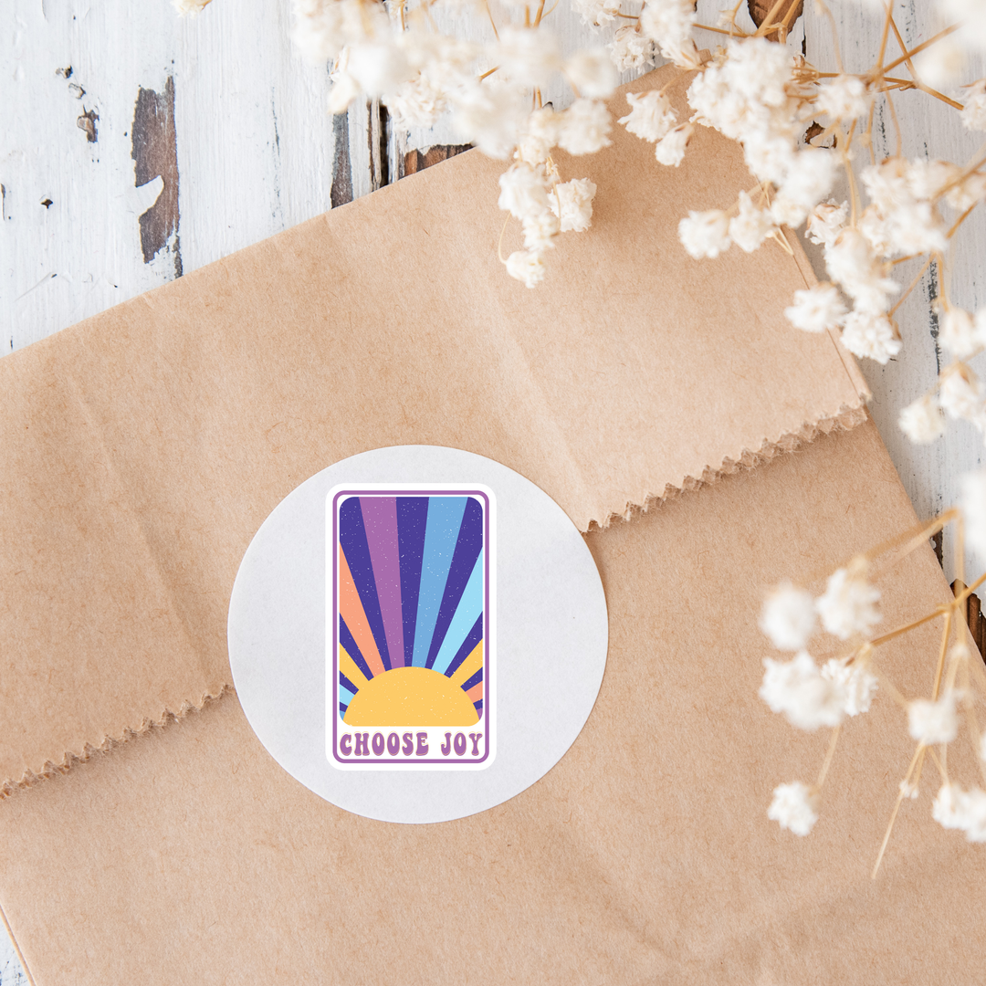 Choose Joy Die Cut Stickers
