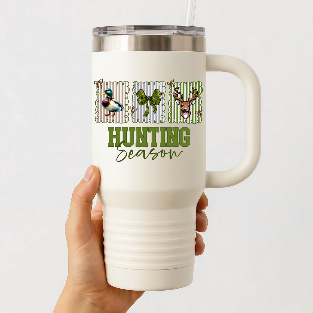 Hunting Season Die Cut Stickers