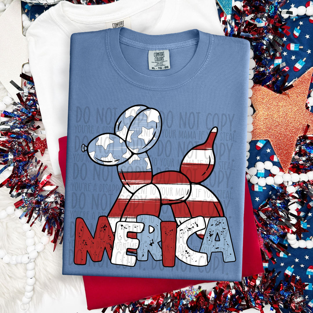 Merica DTF Print