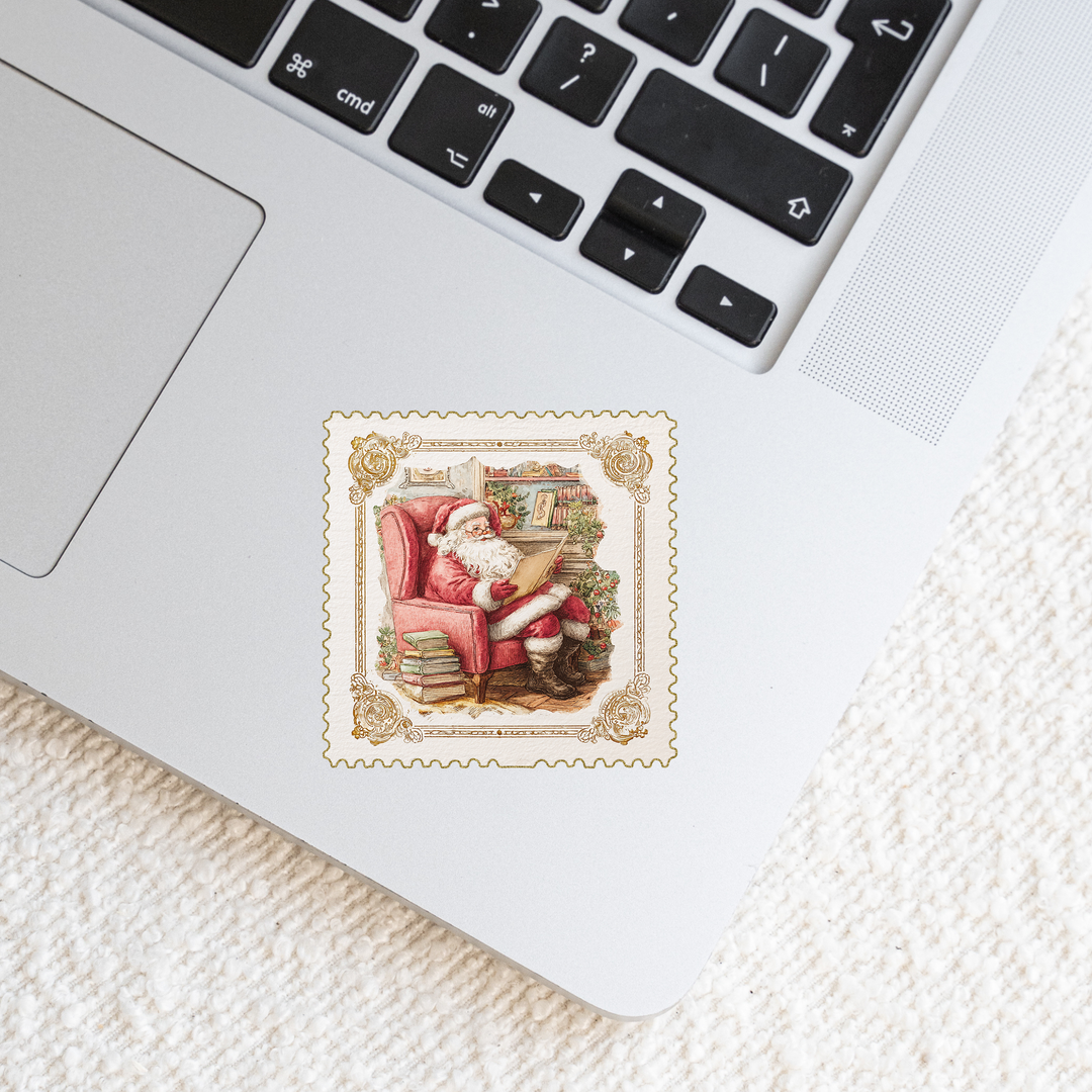 Santa Die Cut Stickers