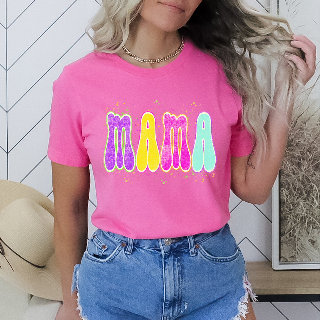 Mama Splatter DTF Print