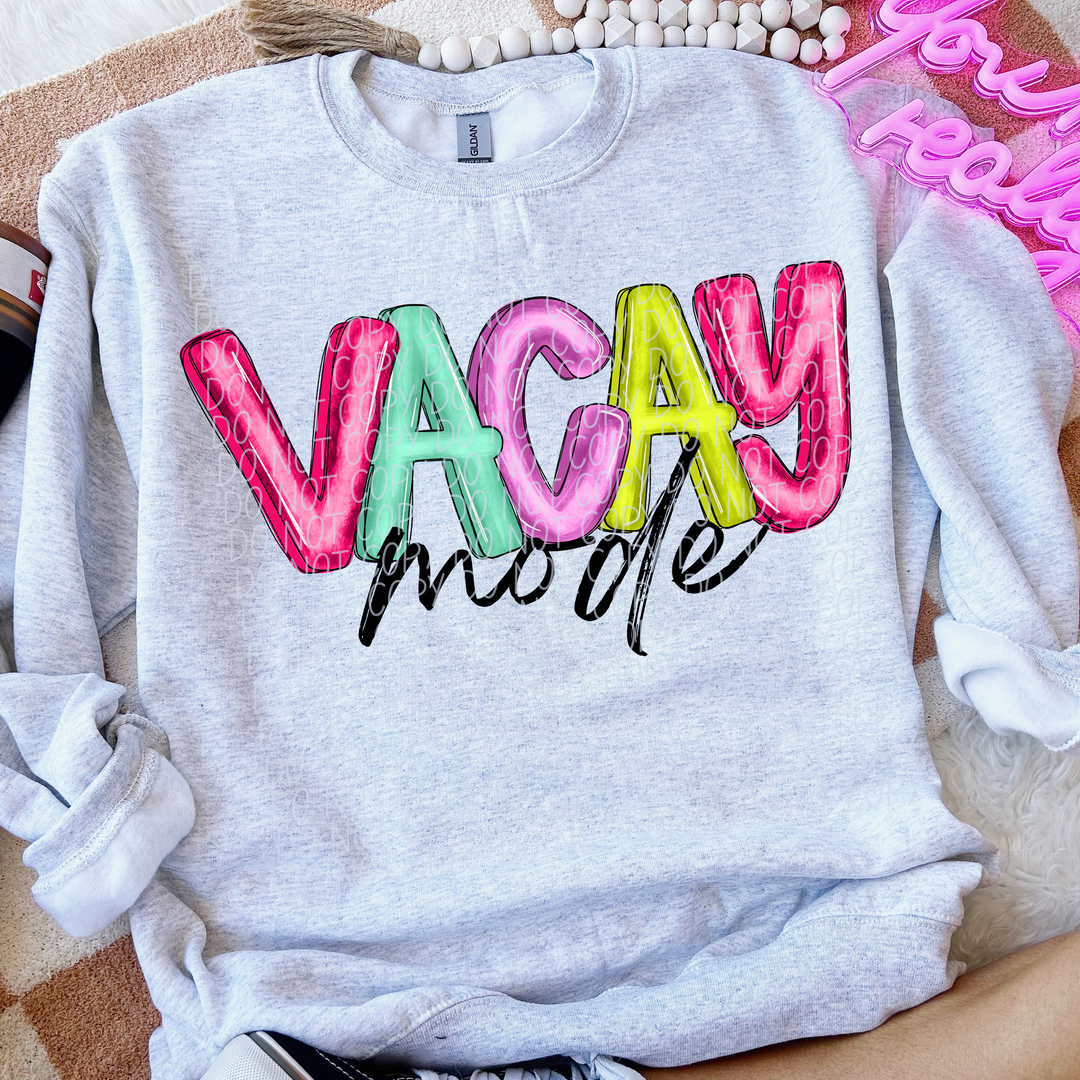 Vacay Mode DTF Print