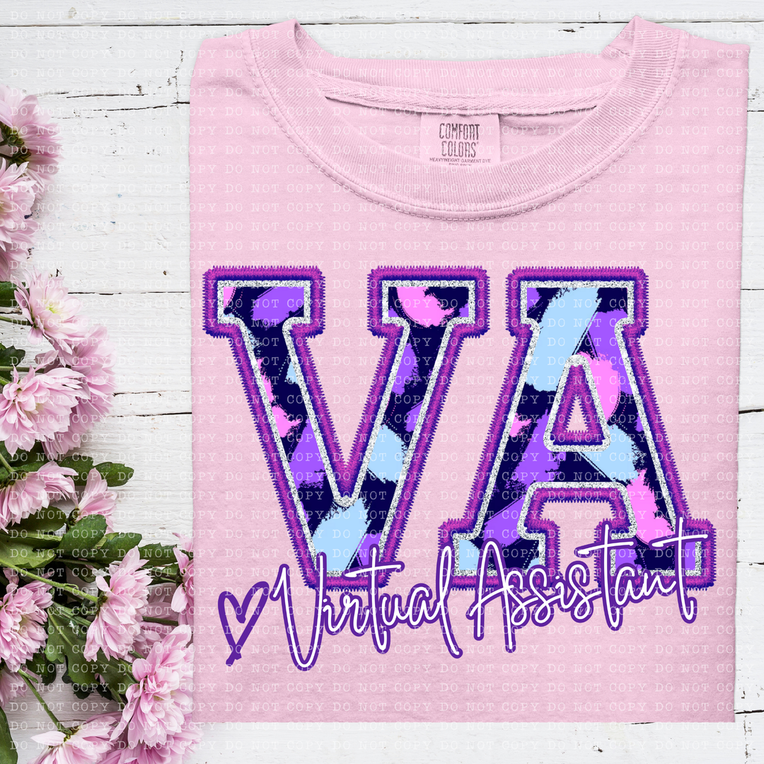 Perfectly Purple Occupations DTF Print