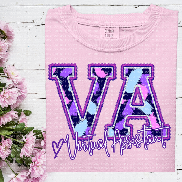 Perfectly Purple Occupations DTF Print
