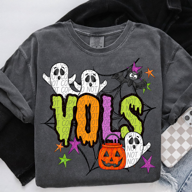 Halloween Mascots DTF Print