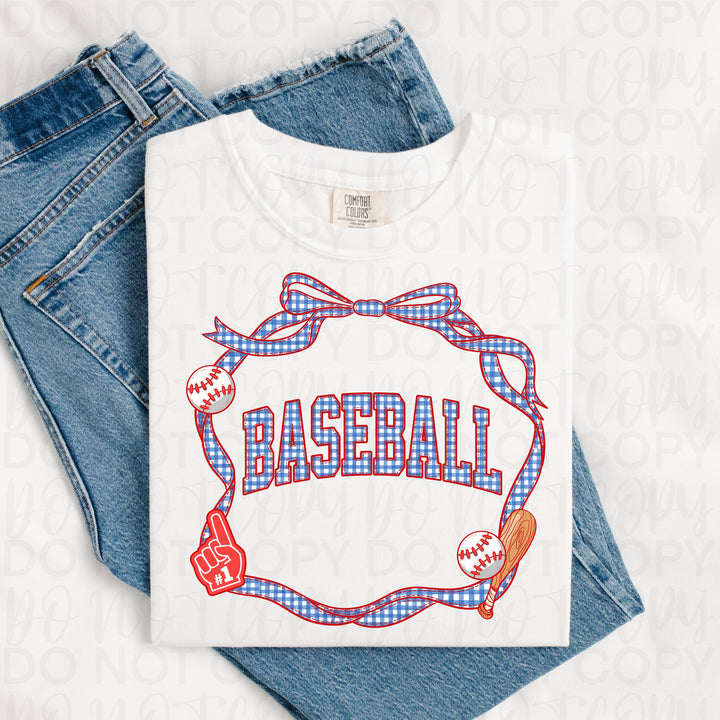 Coquette Baseball DTF Print
