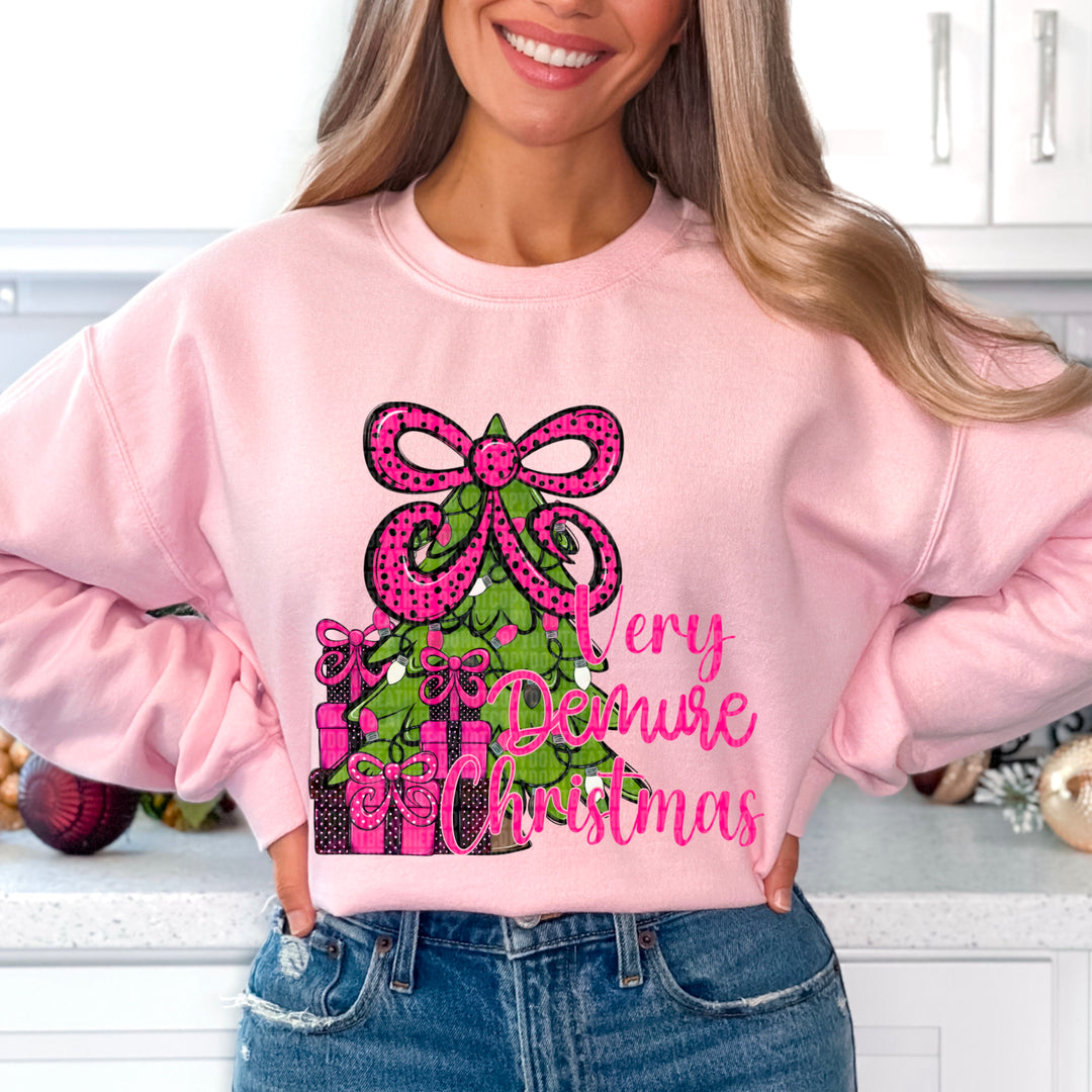 Very Demure Christmas DTF Print