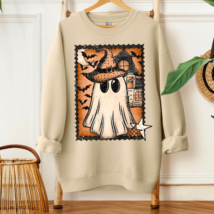 Vintage Ghost DTF Print