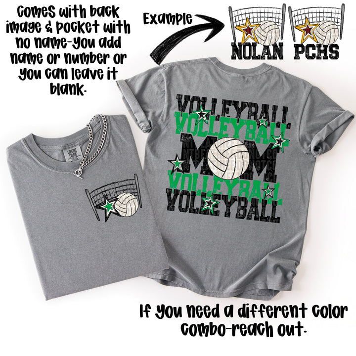 Volleyball Mom Collection POCKET DTF Print