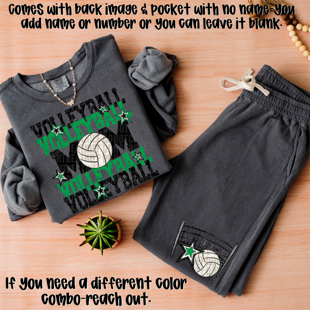 Volleyball Mom Collection POCKET DTF Print