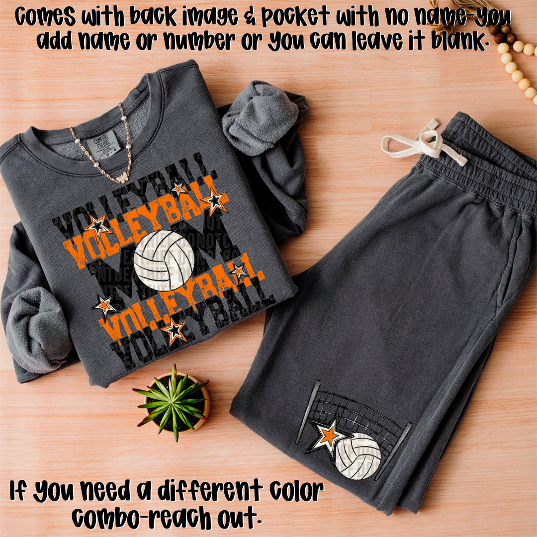 Volleyball Mom Collection POCKET DTF Print