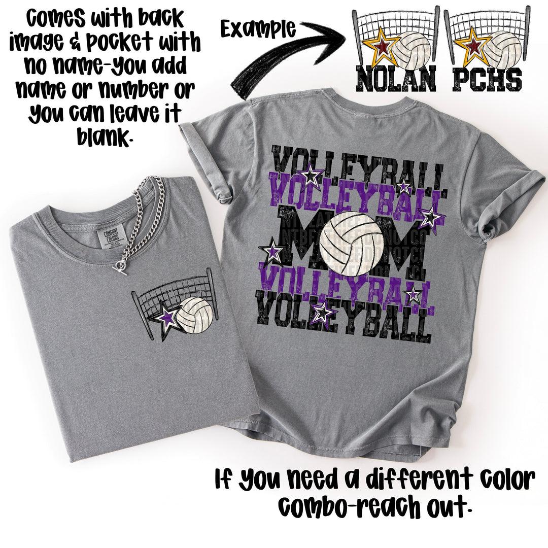 Volleyball Mom Collection POCKET DTF Print