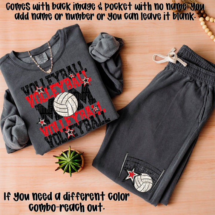 Volleyball Mom Collection POCKET DTF Print
