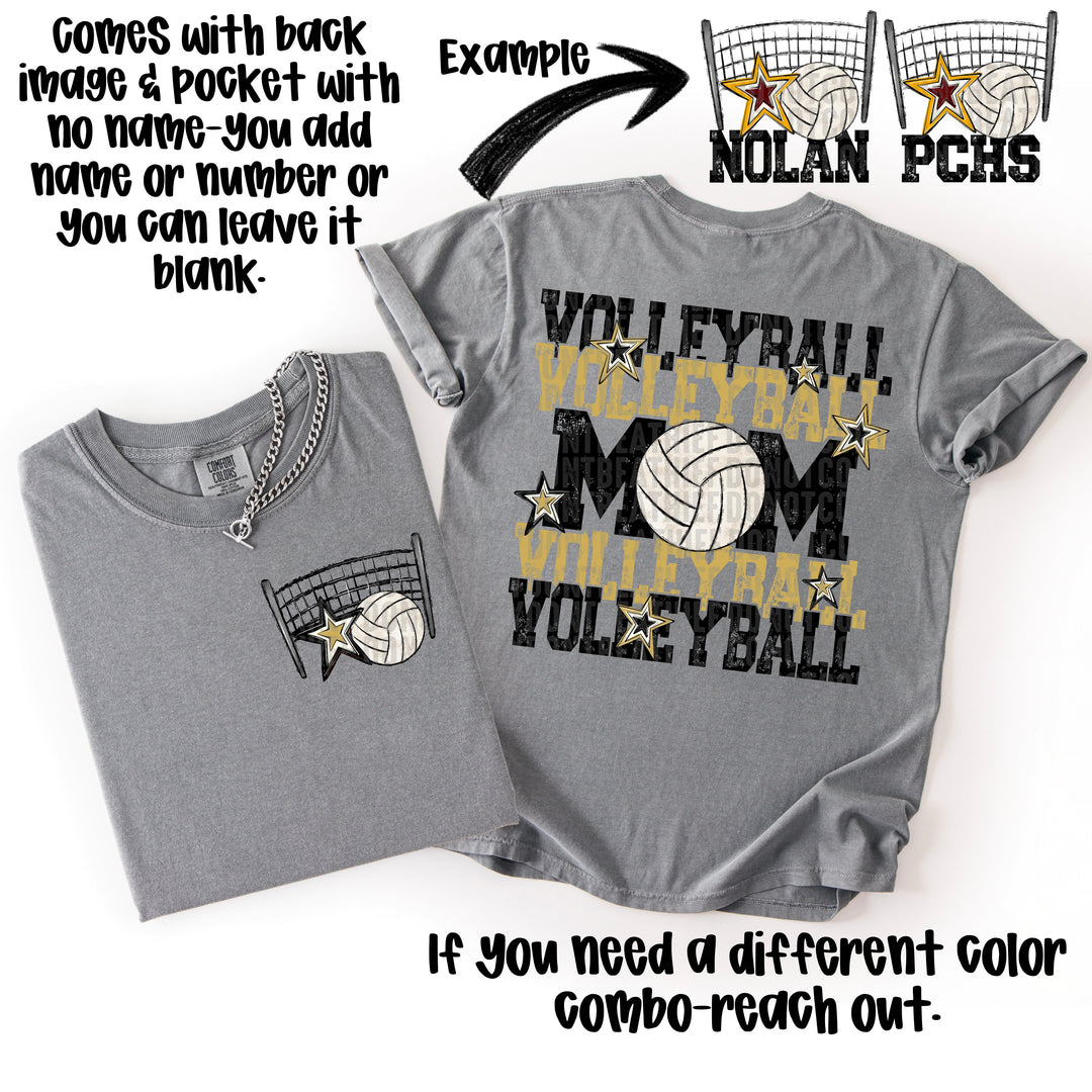Volleyball Mom Collection POCKET DTF Print