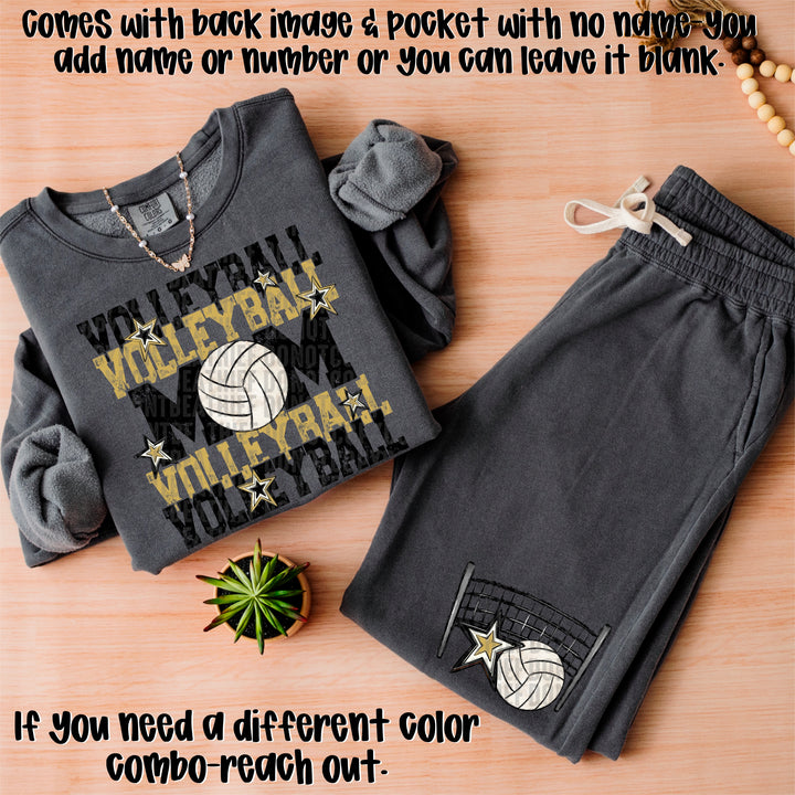 Volleyball Mom Collection POCKET DTF Print