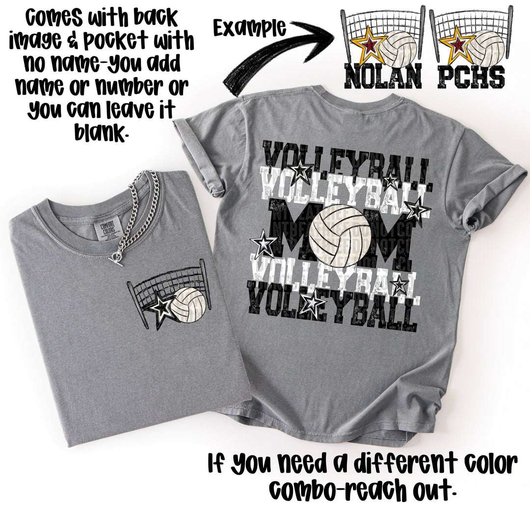 Volleyball Mom Collection POCKET DTF Print