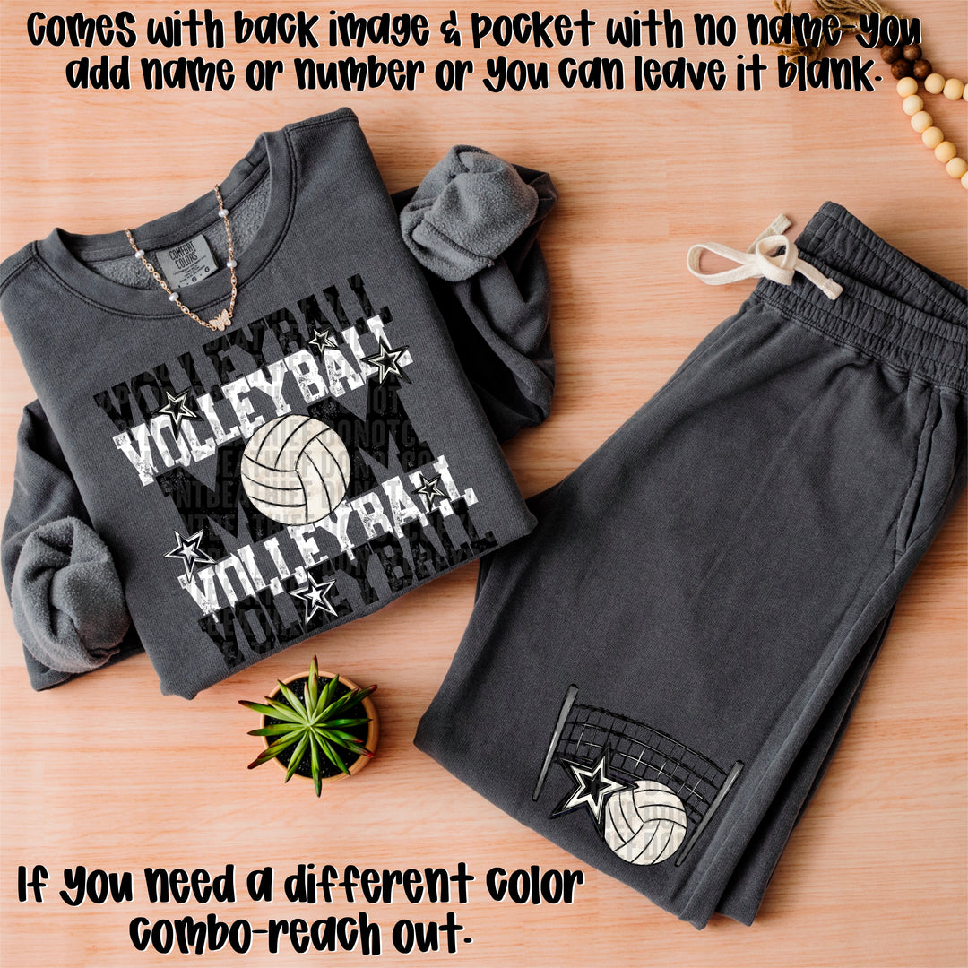 Volleyball Mom Collection POCKET DTF Print