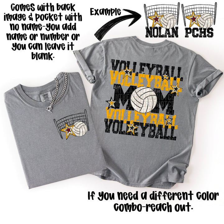 Volleyball Mom Collection POCKET DTF Print
