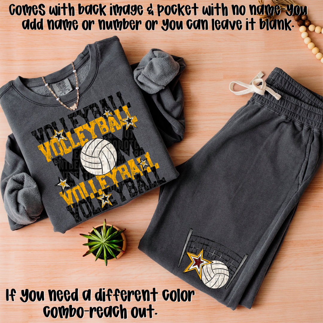 Volleyball Mom Collection POCKET DTF Print