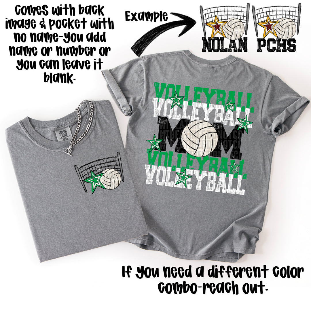 Volleyball Mom Collection POCKET DTF Print