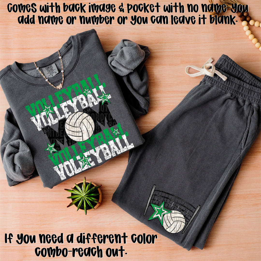 Volleyball Mom Collection POCKET DTF Print