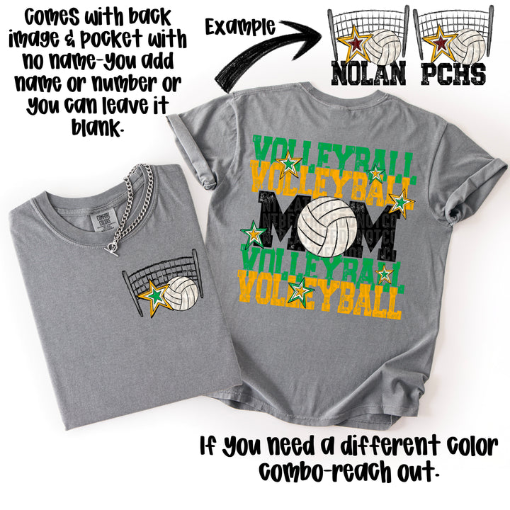 Volleyball Mom Collection POCKET DTF Print